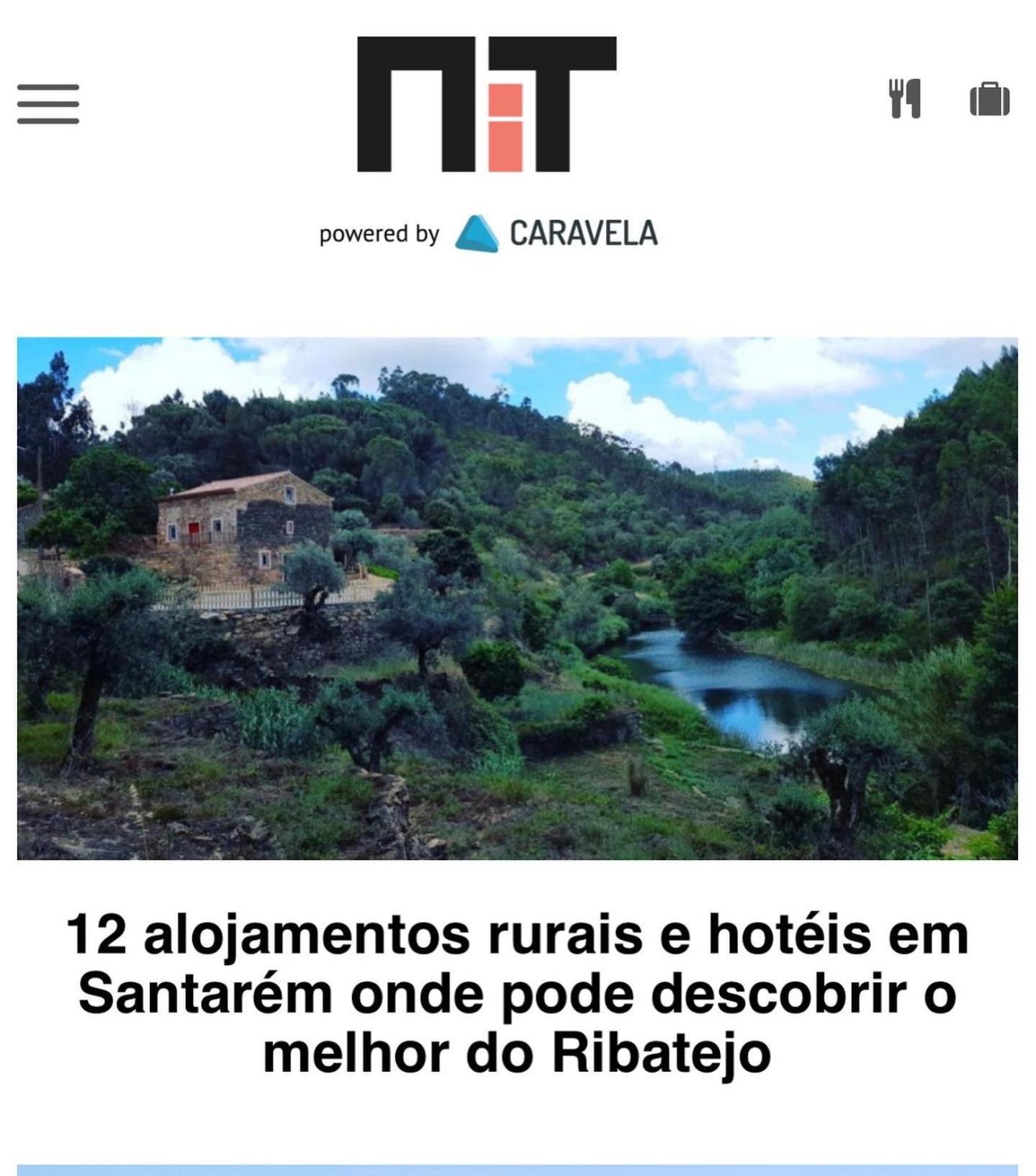 Willa Beija Rio Charming House Ferreira do Zêzere Zewnętrze zdjęcie